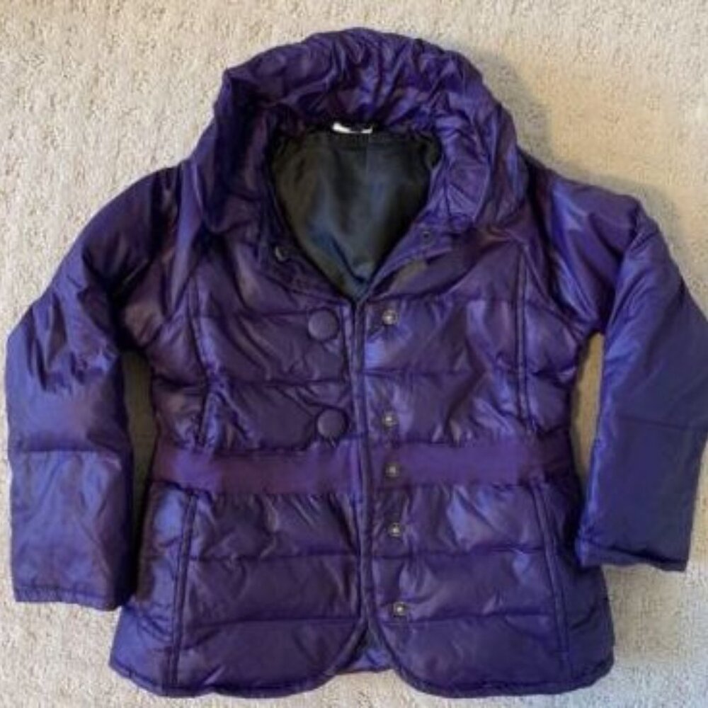 Little Marc Jacobs Purple Kids Puffer Jacket Coat size 4.